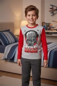 star wars boy pyjama long sleeve