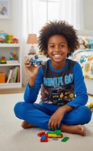 lego ninjago boy pyjama long sleeve