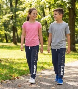fortnite epic games jogging pants boys & girls by kids tv