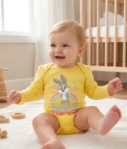 looney tunes bugs bunny body baby long sleeve by kids tv