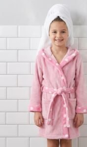 disney minnie mouse skye hoodedbathrobe kidstv
