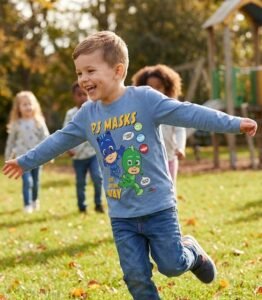 pj-masks boys long sleeve t shirt by kids tv