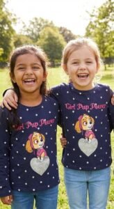 paw patrol girl long sleeve t shirt by kids tv