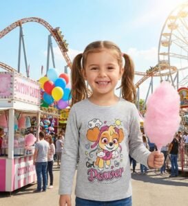 paw patrol girl long sleeve t shirt by kids tv