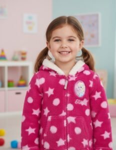 disney frozen girls jacket with hoodie kidstv