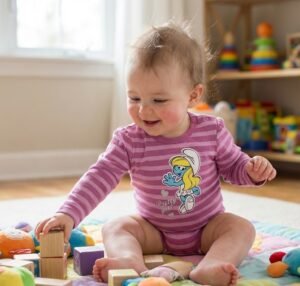 smurfs body baby long sleeve by kids tv