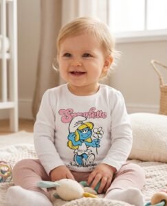 Smurfs T-Shirt baby long sleeve by kids tv