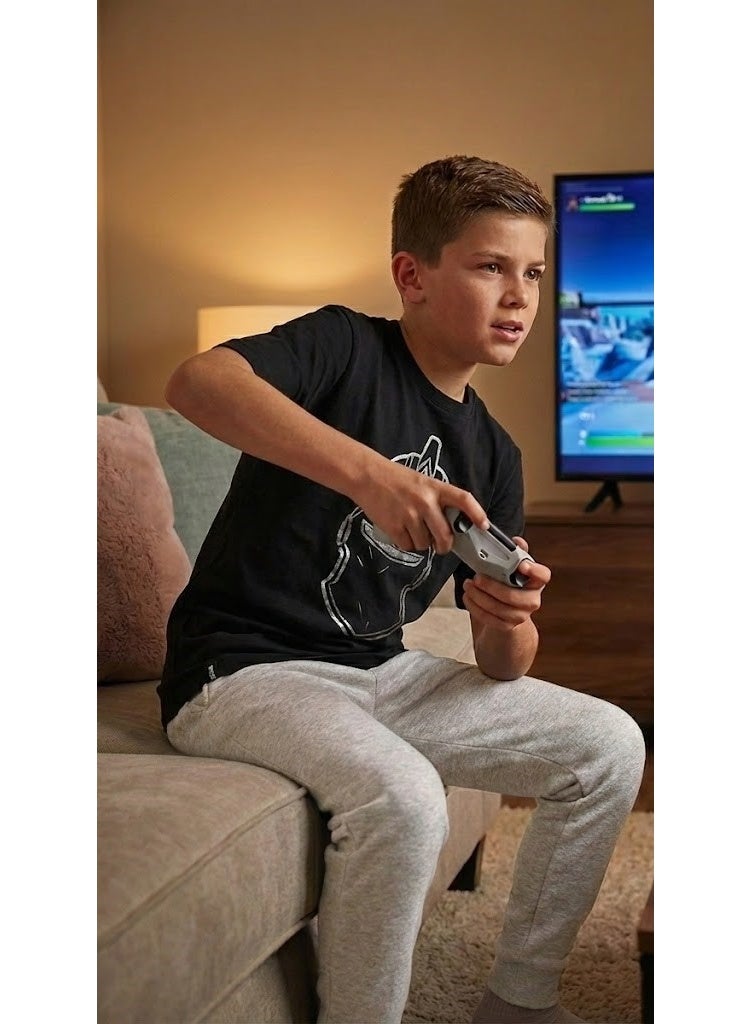 Fortnite Black Knight Boy T-Shirt by kids tv100%cotton