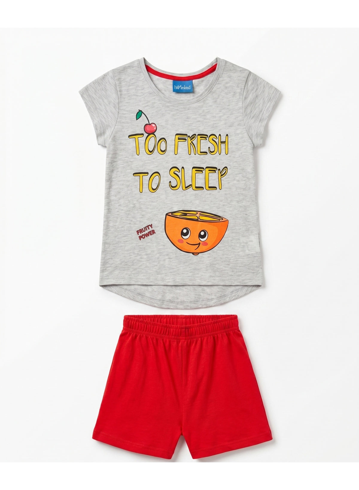 Fruits world girls short-sleeve pajama 100% cotton by kids tv