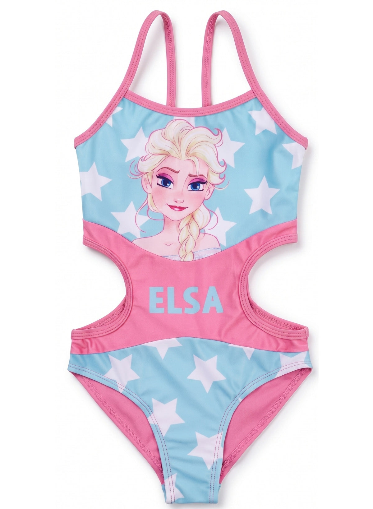 Disney Frozen Elsa Girl Swimsuit One-Piece By kids tv