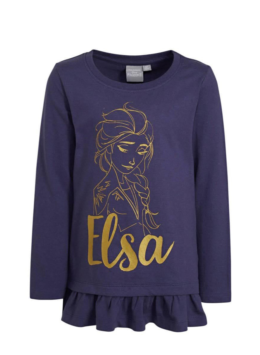 Disney FROZEN girl long sleeve t-shirt  by Kids TV100%cotton