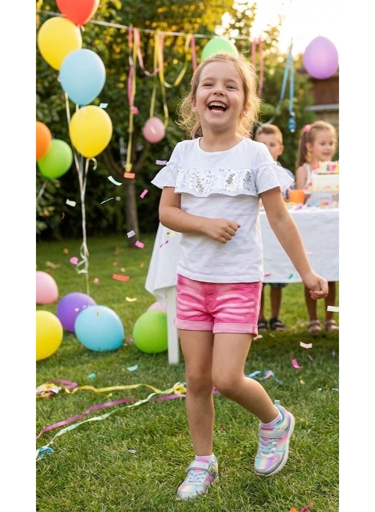 TV Mania Short Jeans Girl Cotton