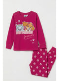 Pajama girls Long Sleeves Set 100% Cotton.