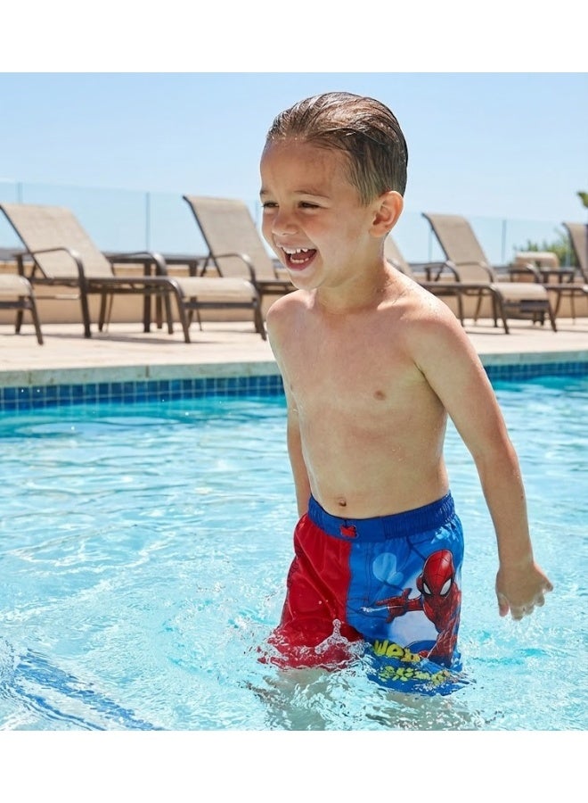 Marvel Avengers Spider Man Boy Swim Shorts