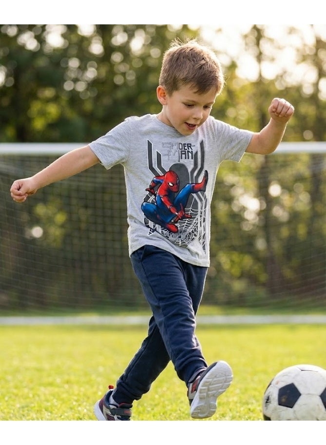 Marvel Avengers Spider Man Boy T-Shirtby kids tv100%cotton