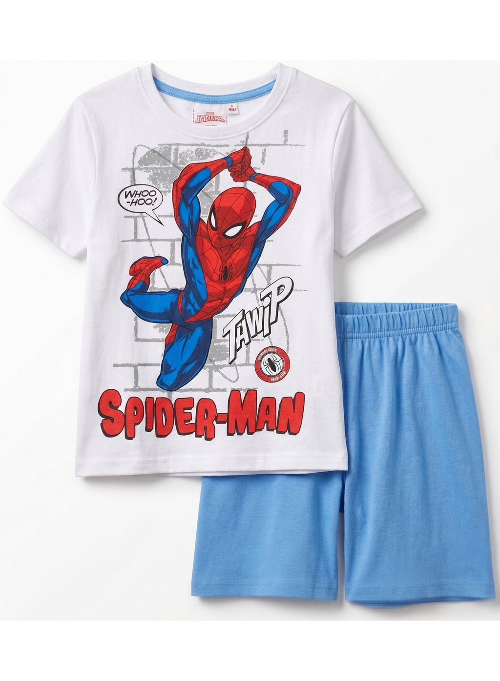 Spider-Man boys Pajama set 100% cotton by kids tv