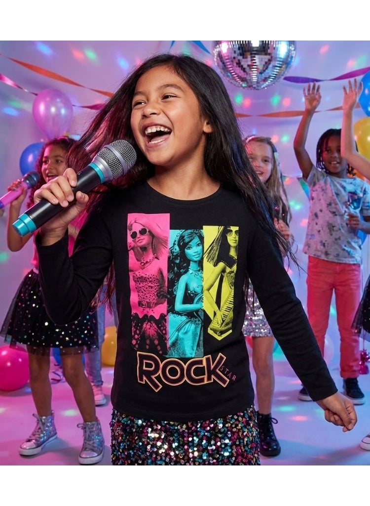 Barbie girls long sleeve t-shirt  by Kids TV100%cotton
