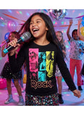Barbie girls long sleeve t-shirt  by Kids TV100%cotton