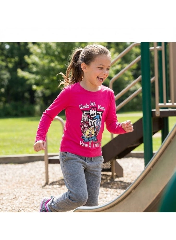 Monster High long sleeve T-shirt 100% cotton by kids tv