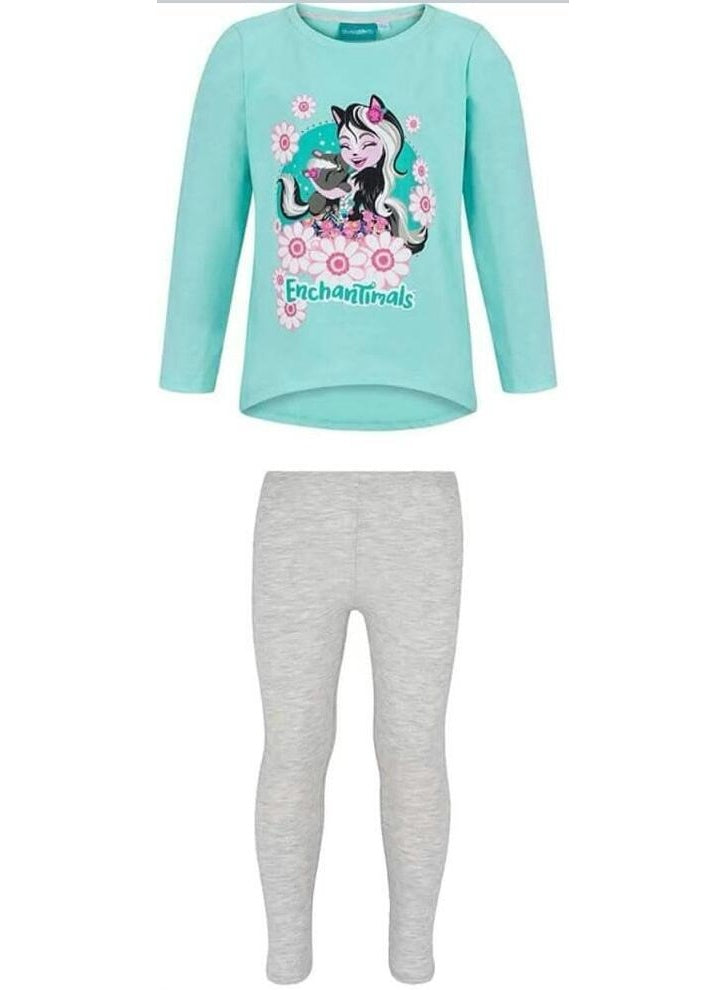 Pajama Long Sleeves Set by Kids TV100%cotton