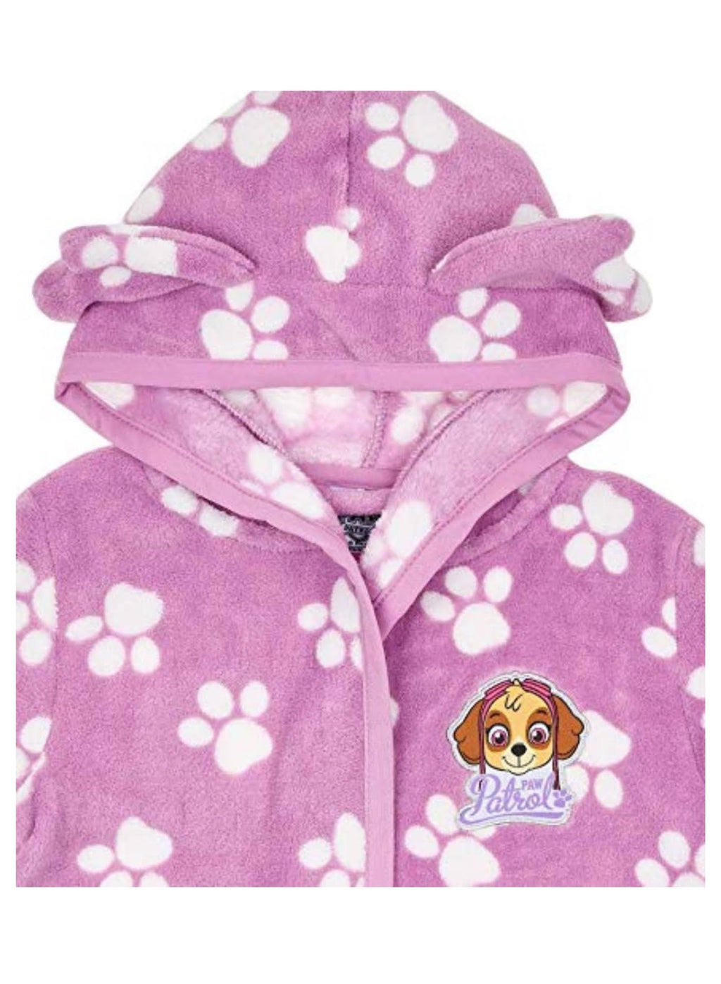 Paw Patrol Skye girls hooded bathrobe   by Kids TV100%cotton