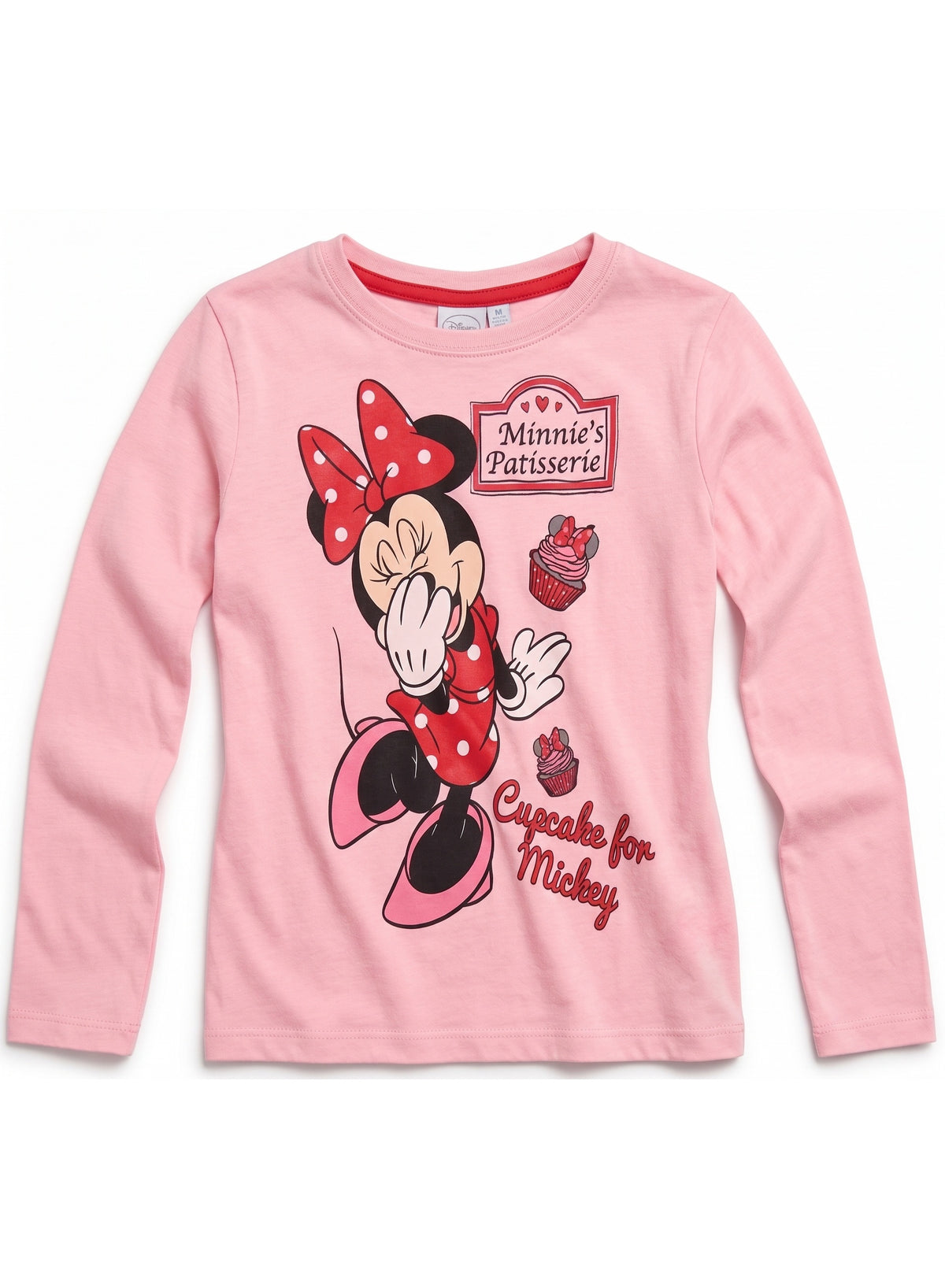 Minnie Mouse girls long sleeve T-shirt 100% cotton by Kids TV