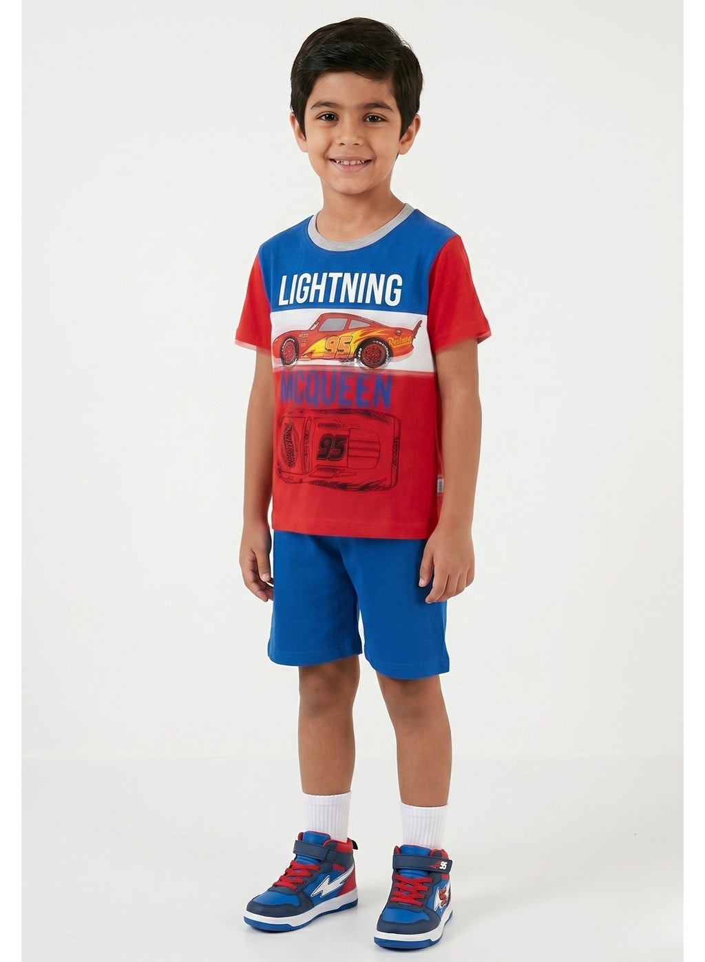 Disney LightNing McQueen boys Pajama set 100% cotton by kids tv