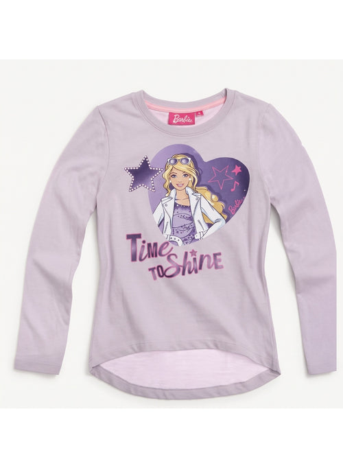 Barbie girls long sleeve t-shirt  by Kids TV100%cotton