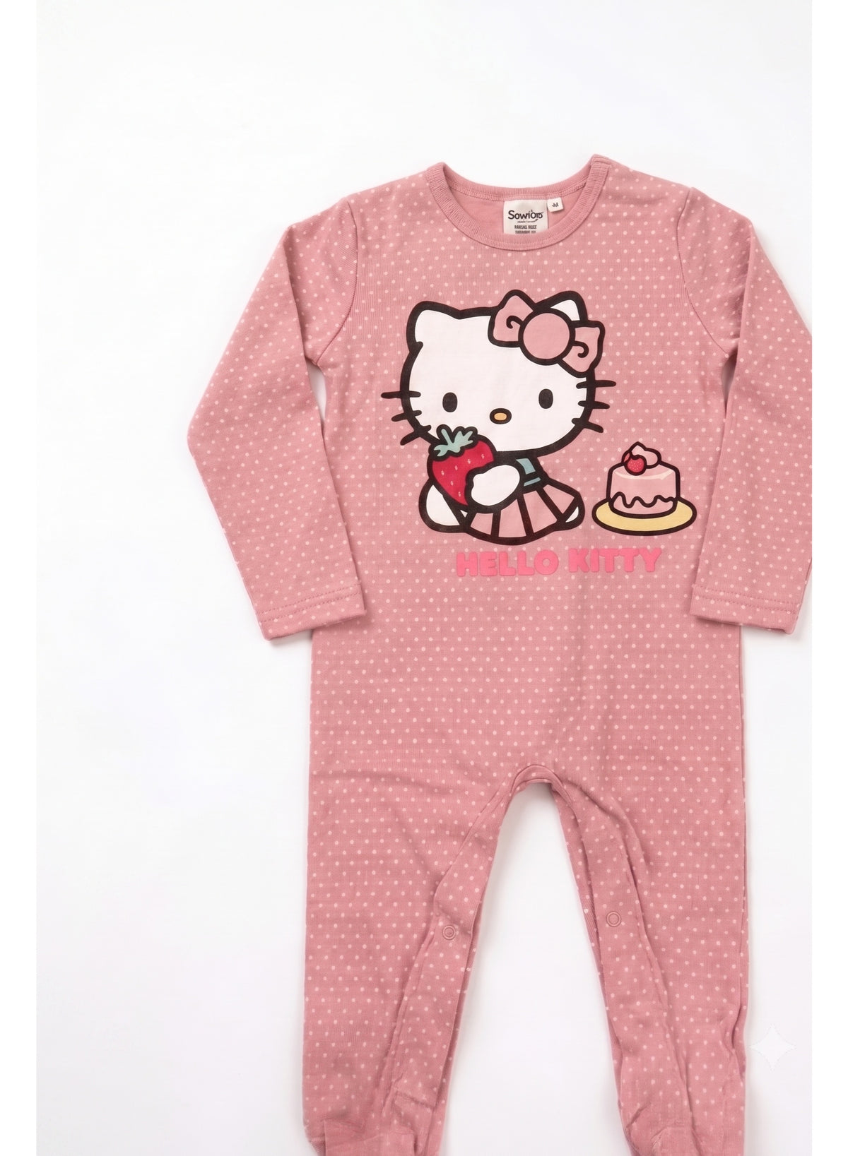 Hello kitty cotton overalls baby Girl long sleeve by Kids TV100%cotton