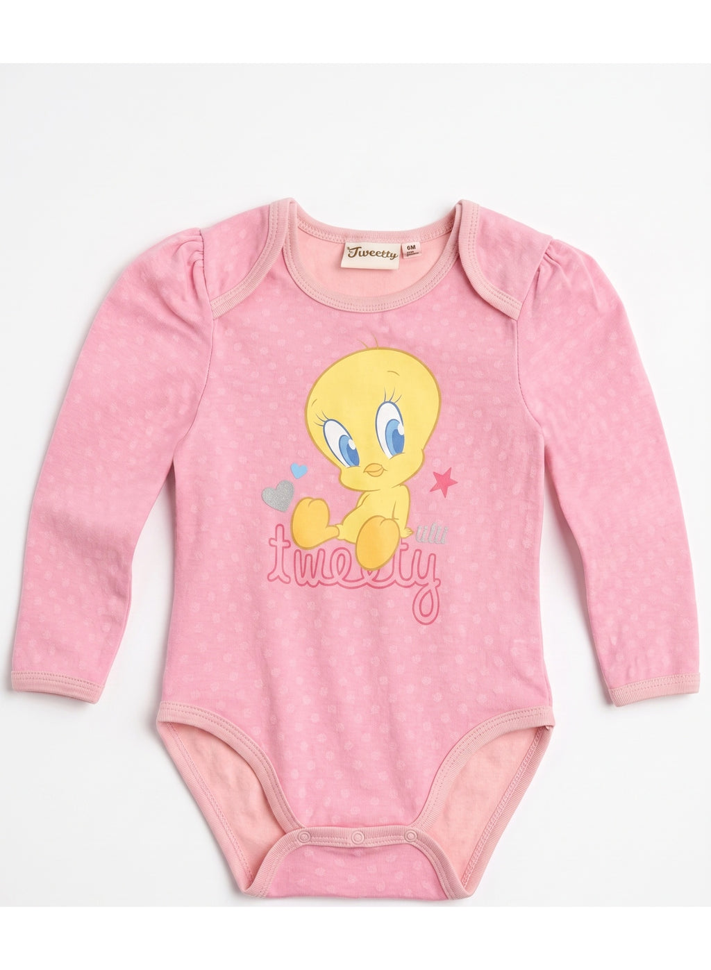 Tweety Baby Bodysuit Long Sleeves  By Kids TV100%cotton