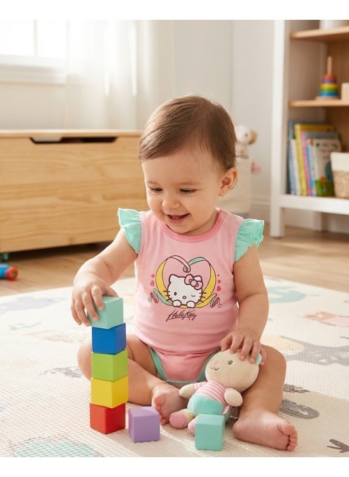 hello kitty baby body Girls Cotton Bodysuit100%cotton