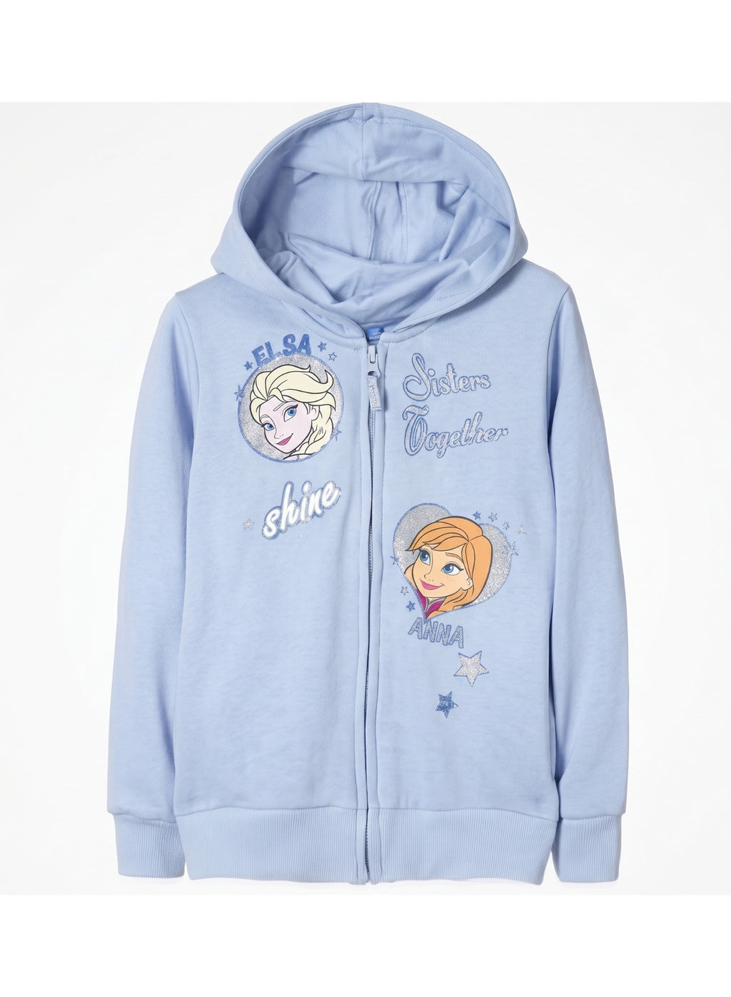 Disney frozen sweat jacket hoodie for girls by kids TV100%cotton