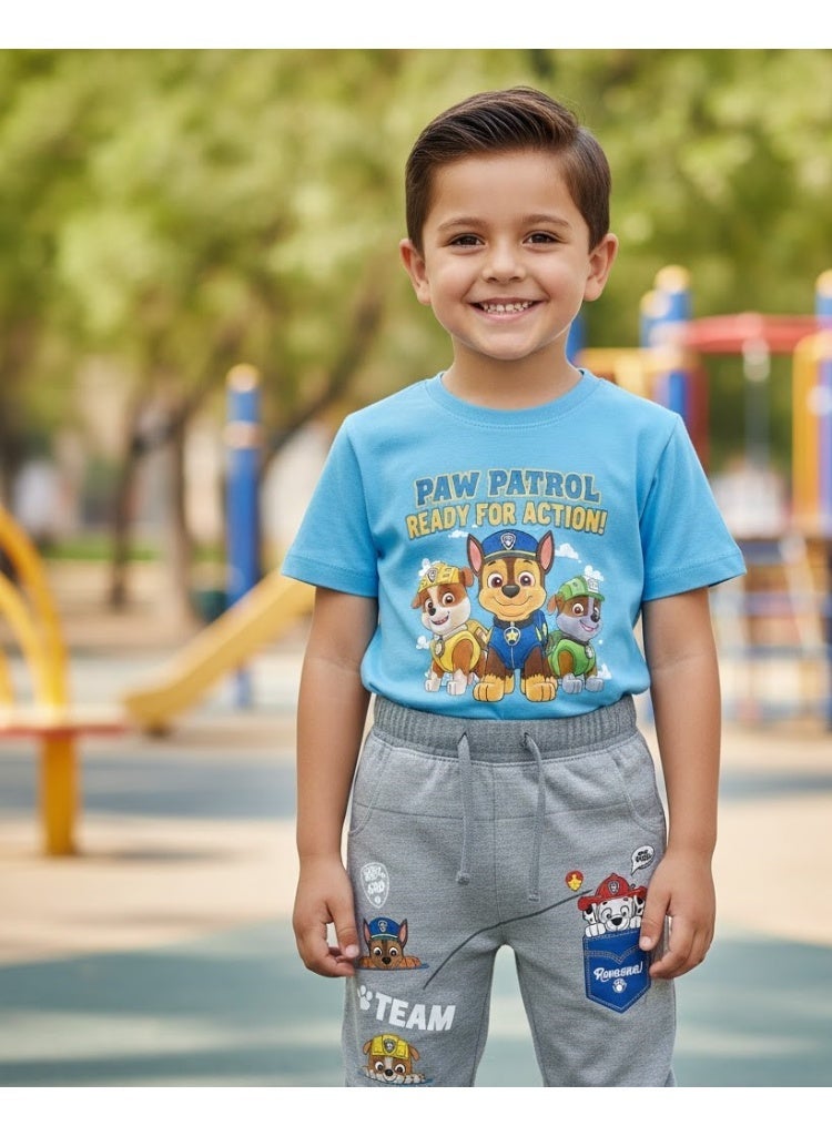 Nickelodeon Paw Patrol boys jogger sweatpants by kid TV100%cotton
