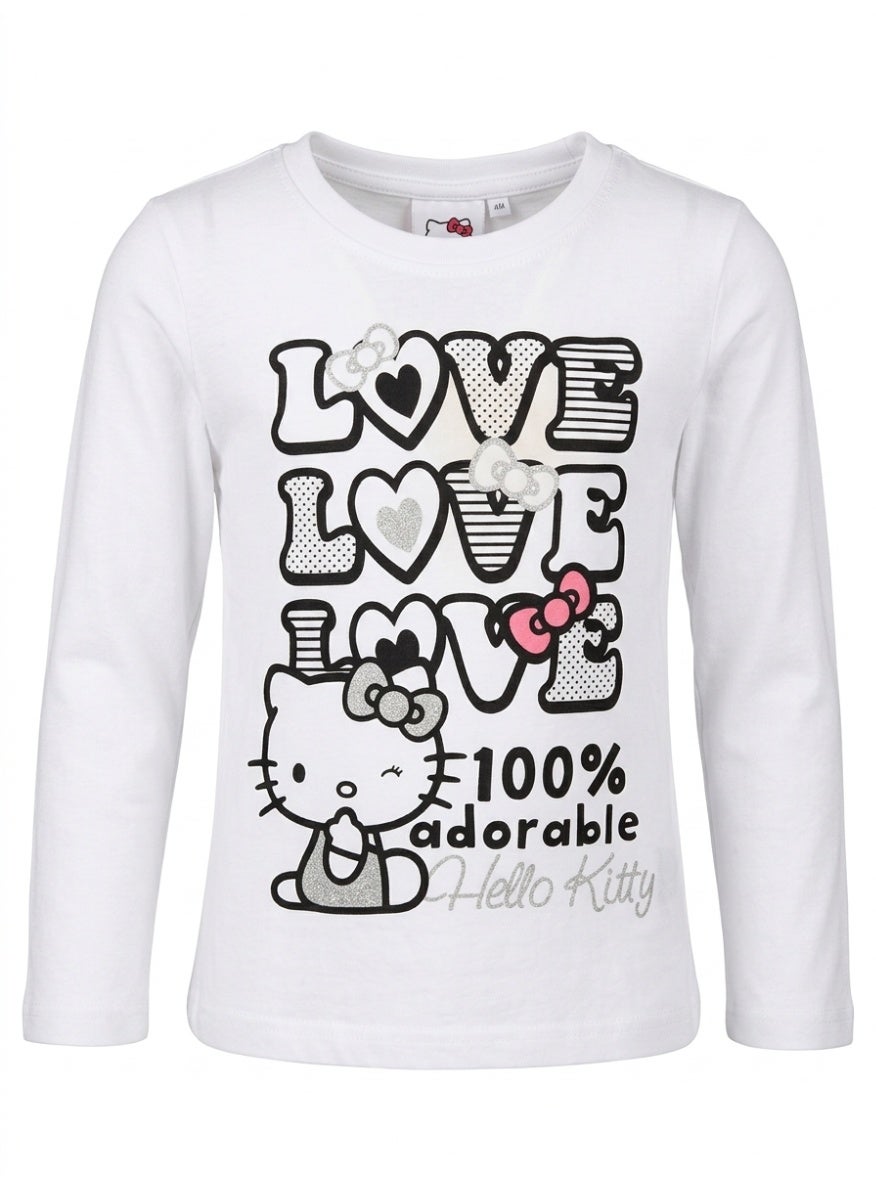 Hello kitty T-shirt long-sleeve  100 % cotton by kids tv