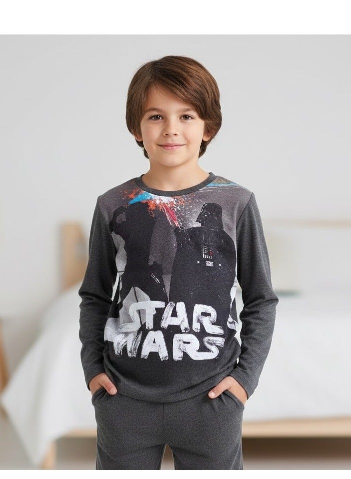 Star Wars Pajama cotton  long sleeve For boys by kids TV