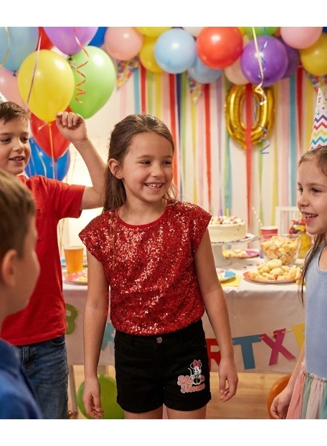 شورت بناتي من ديزني جونيور ميني ماوس من Kids TV