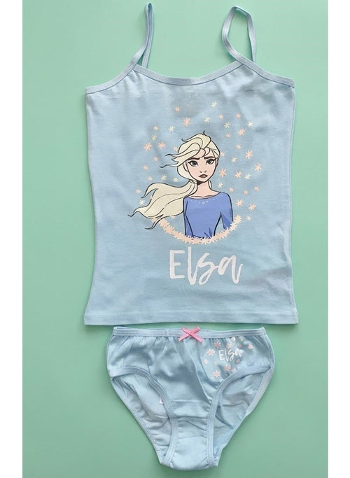 Disney Frozen Elsa Blue Underwear Set — Girls
