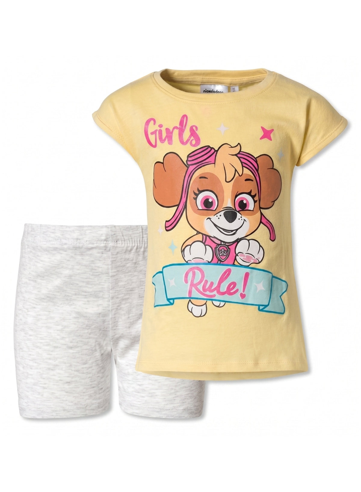Paw patrol girls short-sleeve pajama  100% cotton by kids tv