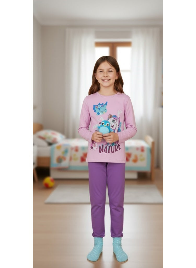 Pajama Long Sleeves Set 100% Cotton. by Kids TV