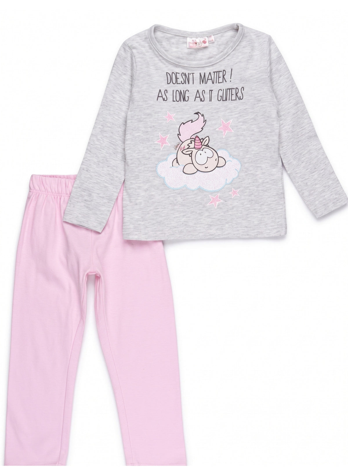 Pajama Long Sleeves Set by Kids TV100%cotton