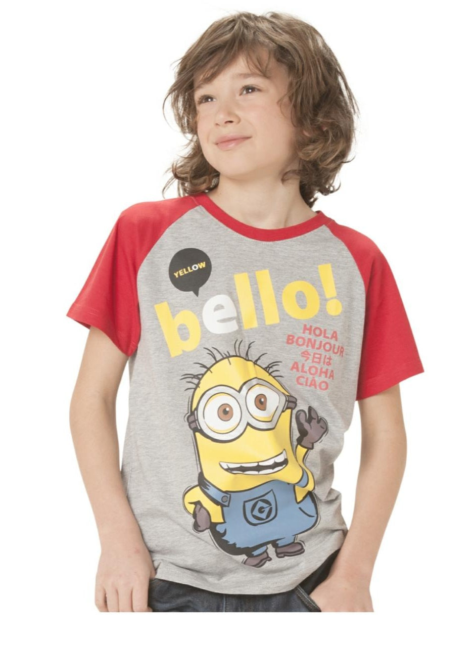 Minions Boy T-Shirt100%cotton