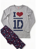 One direction long sleeve pajama BY KIDS TV100%cotton