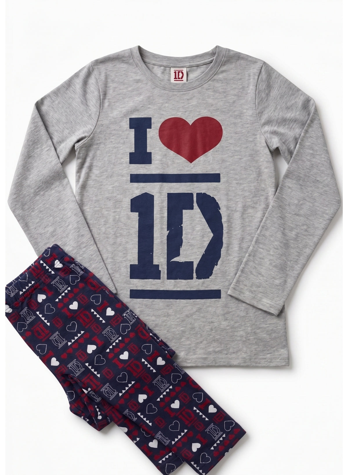 One direction long sleeve pajama BY KIDS TV100%cotton