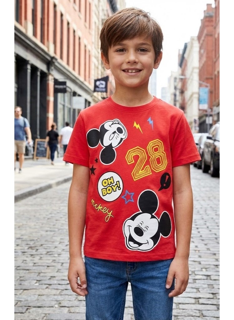 Disney Mickey Mouse Boy T-Shirt100%cotton