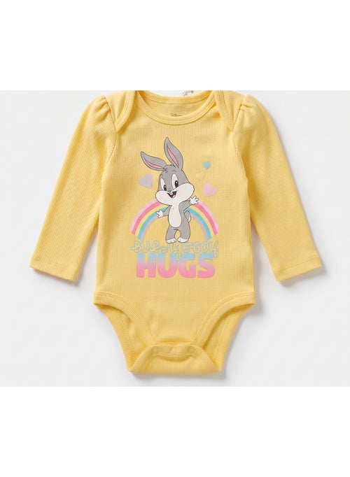Bugs Bunny Baby Bodysuit Long Sleeves By Kids TV100%cotton