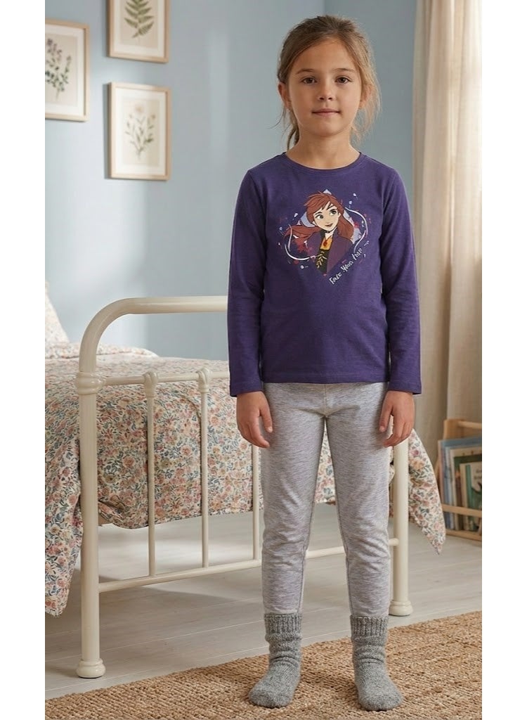 Pajama girls  Long Sleeves Set100%cotton