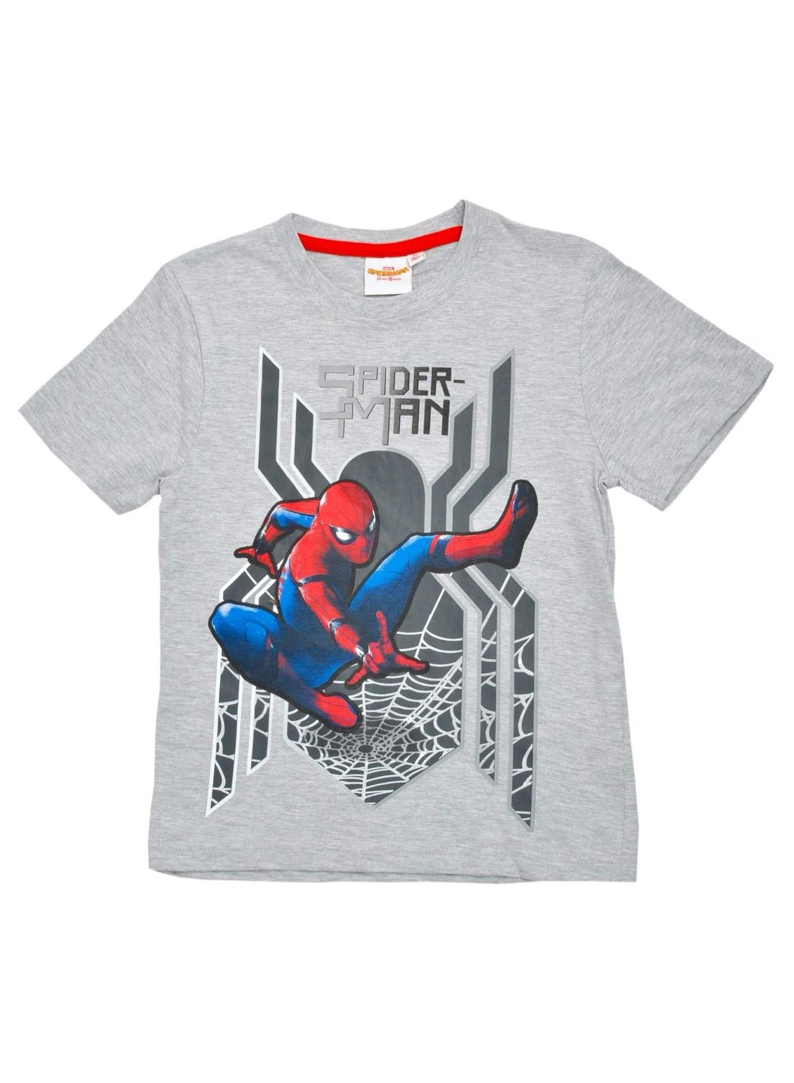 Marvel Avengers Spider Man Boy T-Shirtby kids tv100%cotton