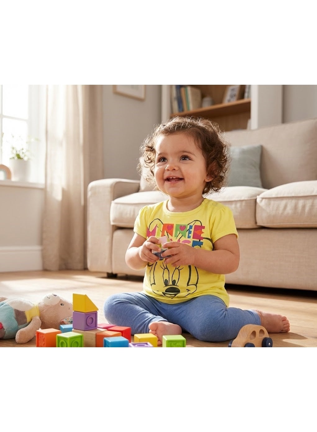 Baby Girl T-shirt100%cotton