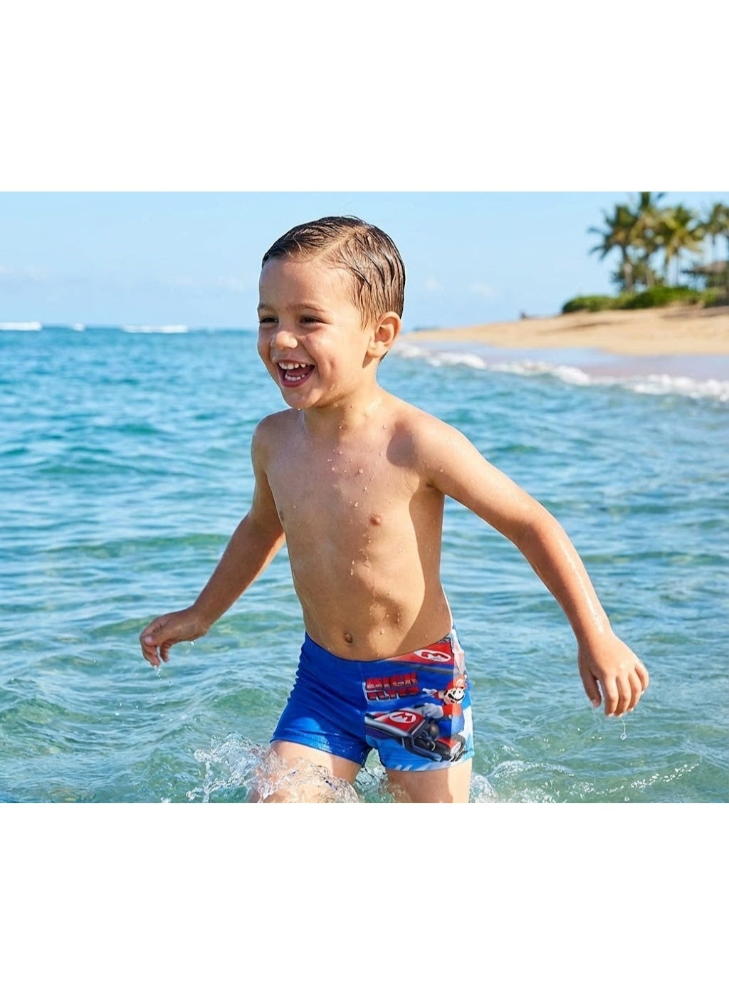 Super Mario world Swim boxer for boys by kids tv