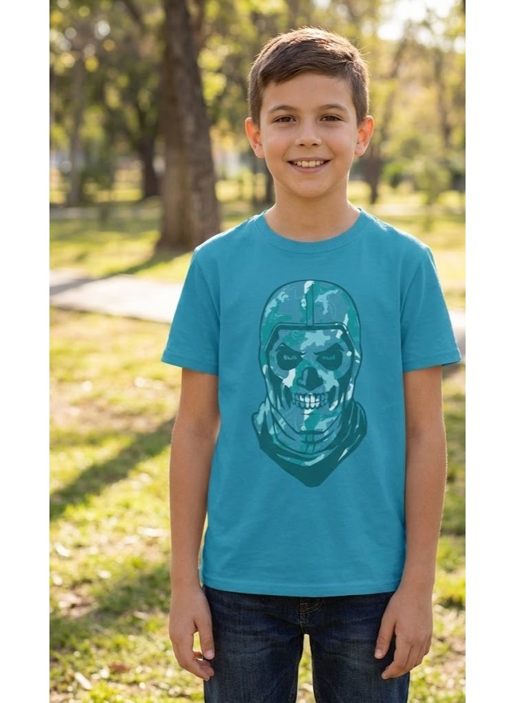 Fortnite Skull Tropper Boy T-Shirt100%cotton